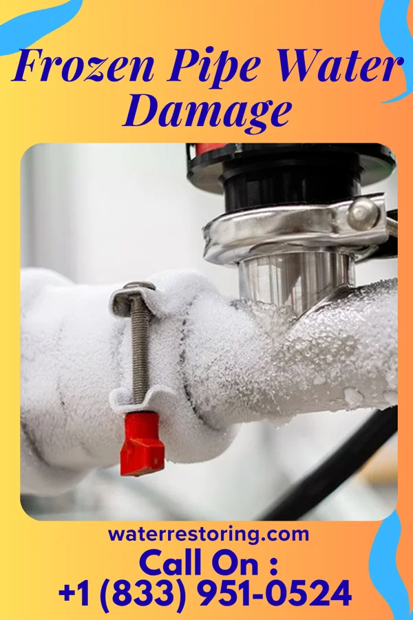 Frozen Pipe Water Damage in Ridgeley, WV